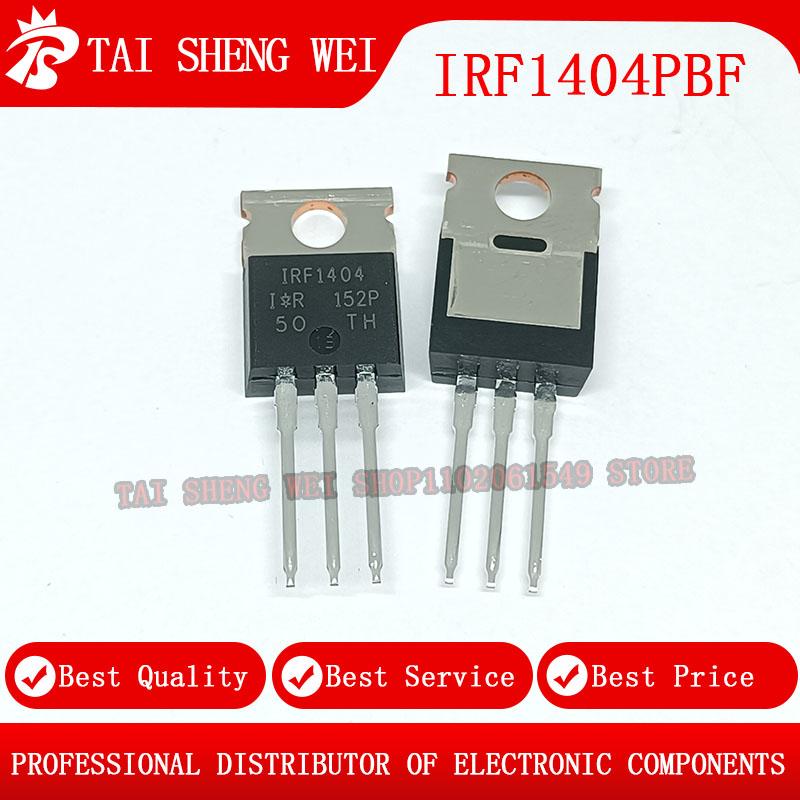 10PCS Brand New Original FHP1404 IRF1404 FTP1404 Commonly Used Inverter Field-Effect MOSFET 180A 40V