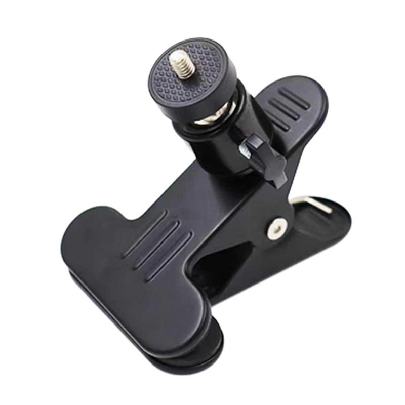 Universal M10 Double Hole Metal Clip for Photography & Desktop Use