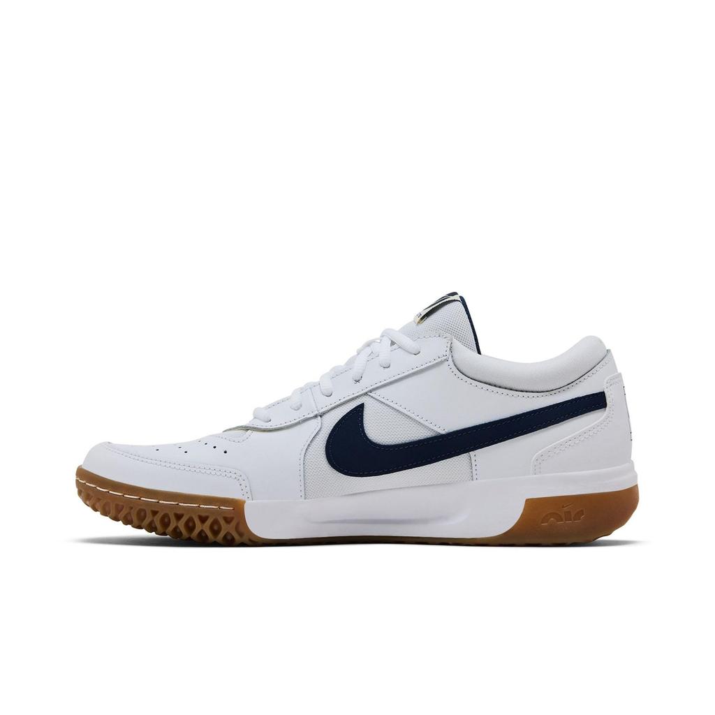 Nike Court Zoom Lite 3 'White Midnight Navy Gum' (Unisex) White / Midnight Navy / Gum Light Brown Tennis Shoes DV3258 102