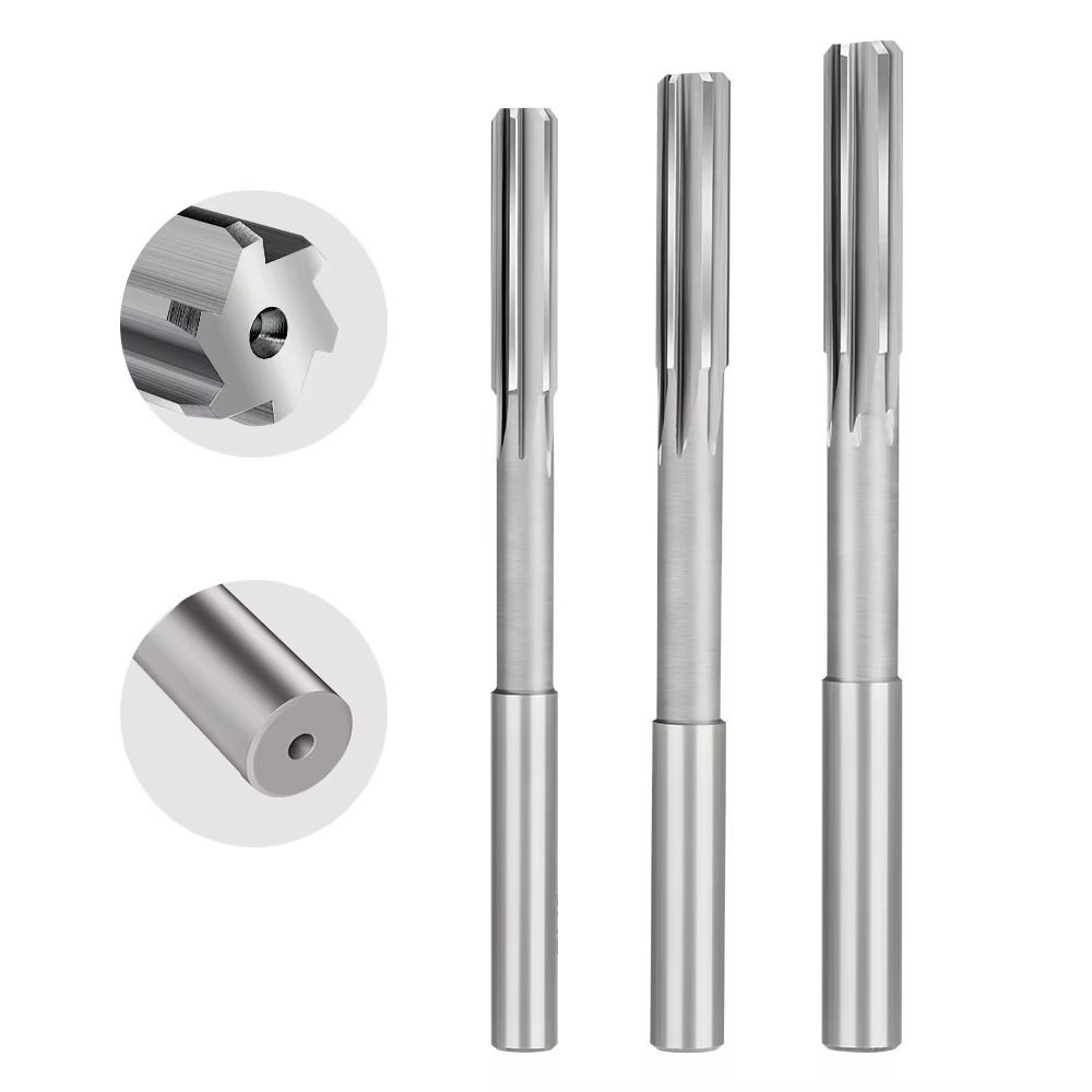 H7 Chucking Reamer Straight Flute Machining Tool Drill H7 Reamer Metal Machining