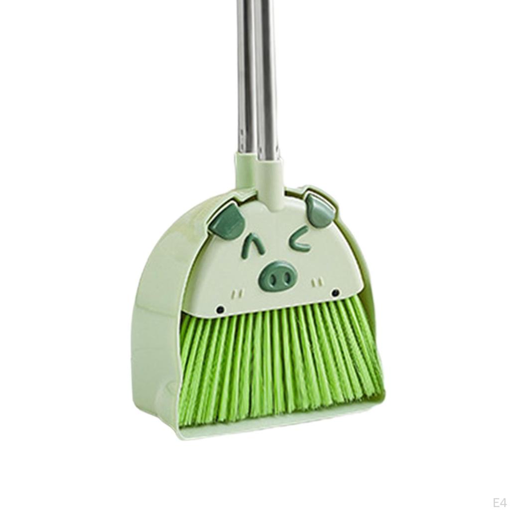 Children's Broom Dustpan Set, Cleaning Funny Little Household Helper