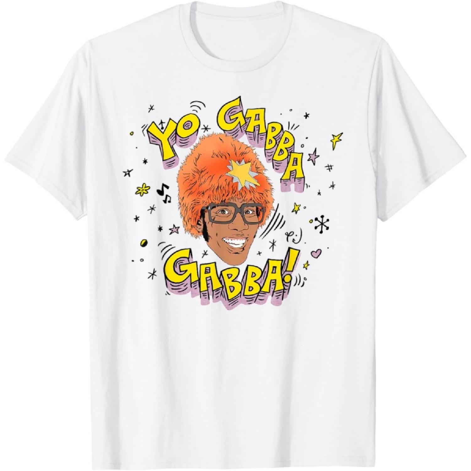 DJ Lance Illustration with Doodles TV Show T-Shirt S