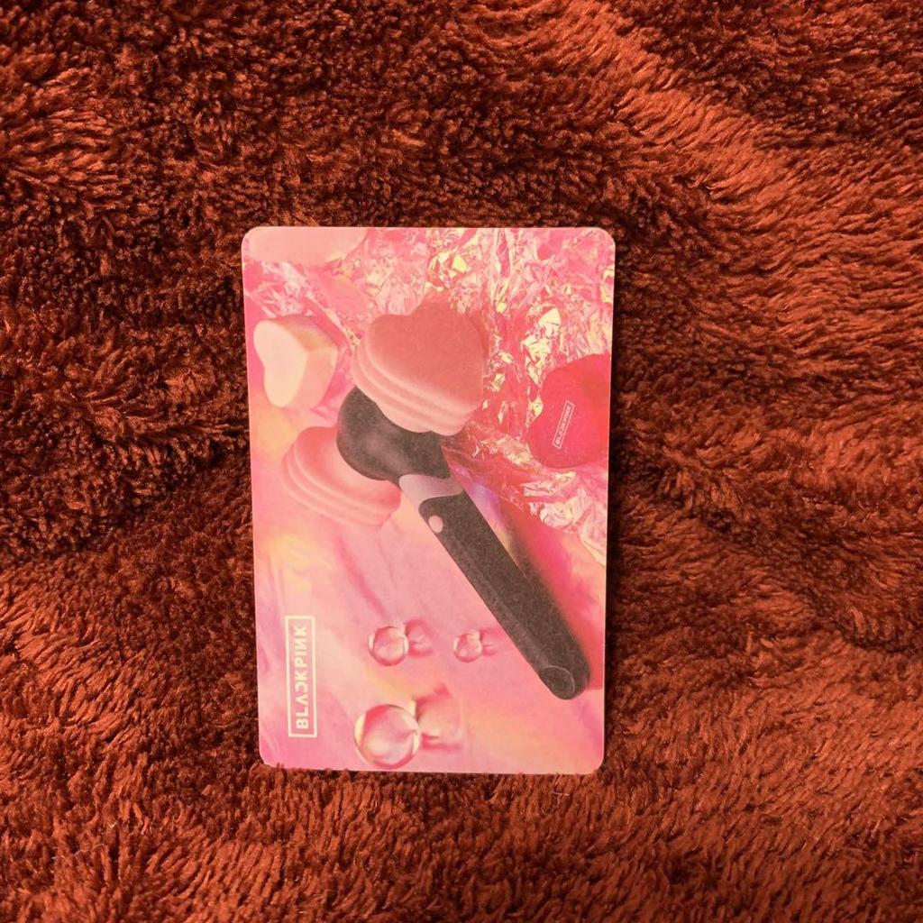 [USED] BLACKPINK - JENNIE Light Stick Trading Card