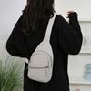 Bolso Cruzado de Pecho para Mujer Gran Capacidad Impermeable Correa Ajustable Cremallera Bolso Cruzado al Hombro Único para Viajes al Aire Libre Bolsita Deportiva
