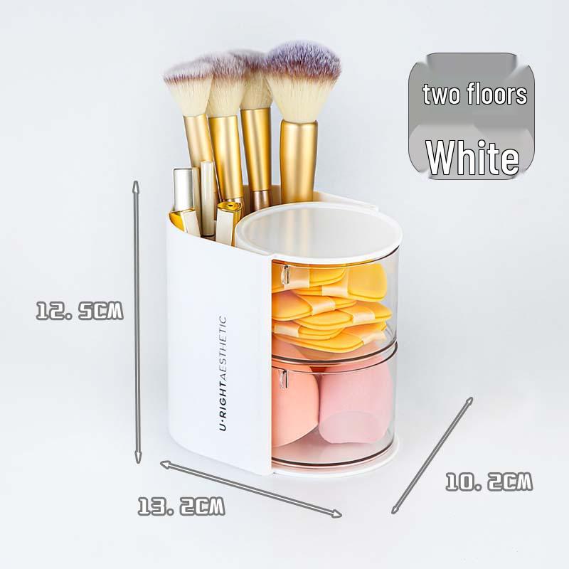 

Высококачественные пыленепроницаемые тубусы для хранения макияжа для кистей, румян, пудры, кушона и спонжей