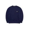 New MLB Common Basic Small Sweatshirts Unisex Navy Blue 3AMTB0124-46NYD