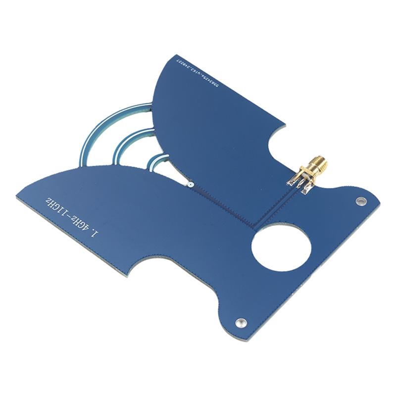 ABNR UWB Antenna 1400Mhz-11Ghz Ultra Wideband Antenna High Gain Image Transmission Positioning TEM SMA Male