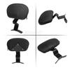 Cushion Motorcycle Leather Driver Rider Backrest Seat Back Rest For Harley Touring CVO Electra Road Street Glide Road King 09-22