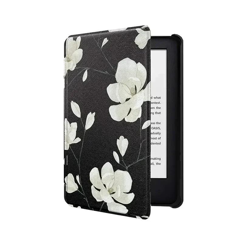 For Kindle Colorsoft Signature Edition 1st Generation Case 7 inch 2025 Leather Case Auto Sleep Cover Paperwhite 12th Gen Funda