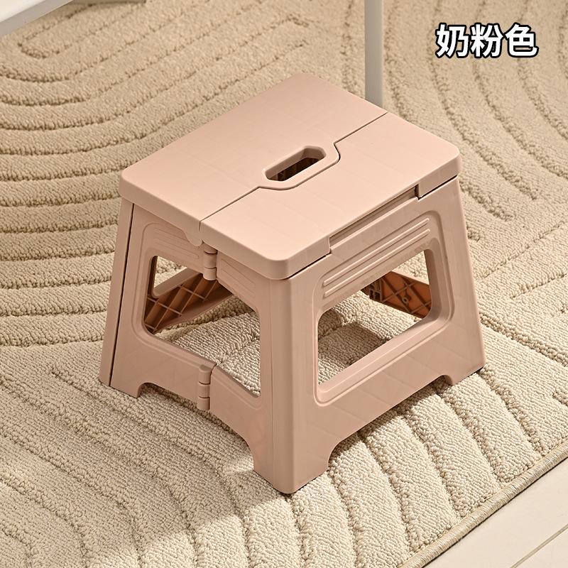 Plastic Folding Stool, Outdoor Toilet Carrying Bench, Adult Train Seat, Fishing Stool, Retractable Stool, Bathroom Low Stool