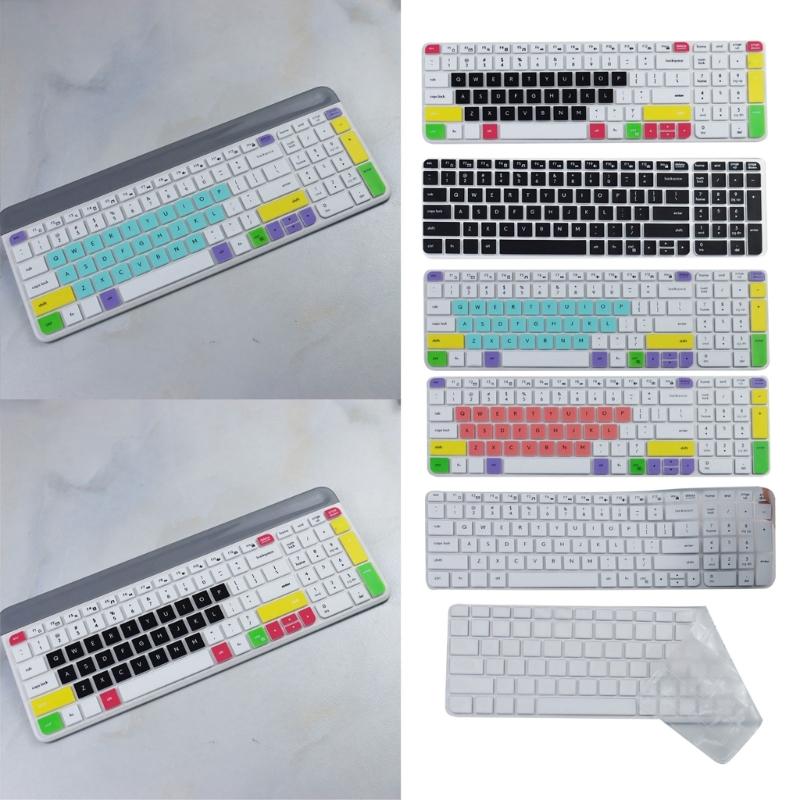 Professional Dustproof Waterproof Keyboard Cover Skin for K580/K585/K470/MK470 Wireless Keyboard Skin Protectors