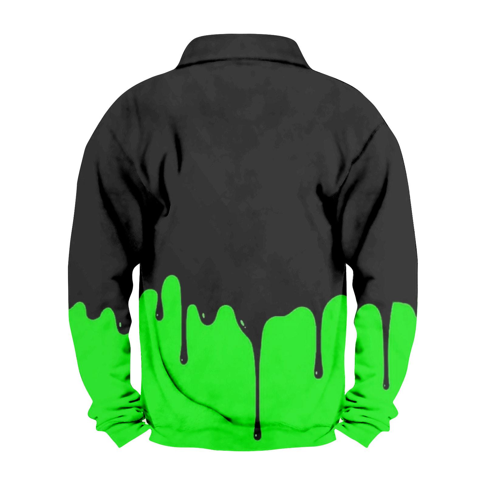 Мужская толстовка с воротником-стойкой на открытом воздухе — фото 6