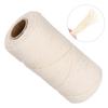 100m Cotton Rope Single Strand Cotton Macrame Yarn Cord for DIY Crafts Making