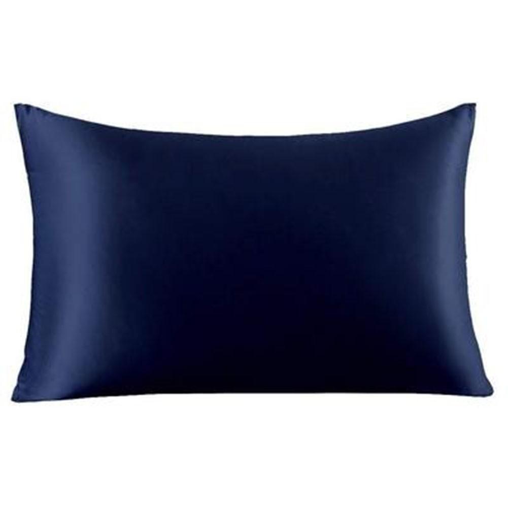 Silk Pillowcase with For Zip Closure for Queen Size Pillow Choose Your Color