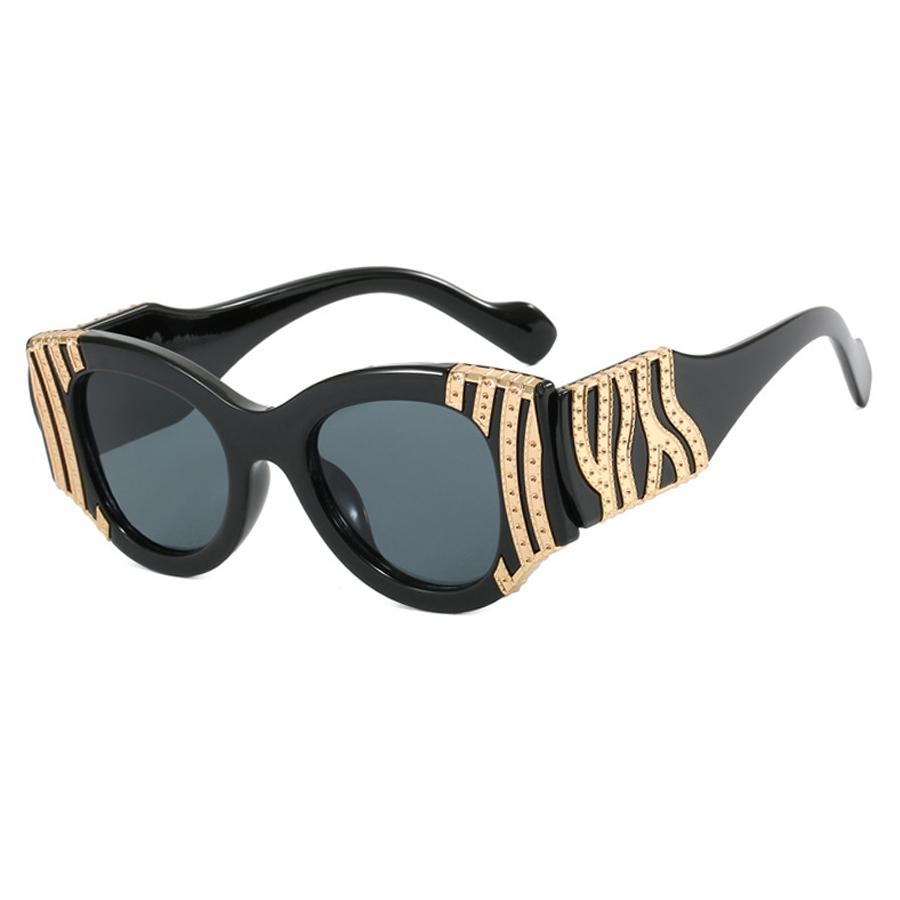 Vintage Oversize Sunglasses Men Women Luxury Brand Design Fashion UV400 Eyewear Trendy Cat Eye Gradient Shades Sun Glasses