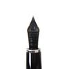 Excellent MONTBLANC fountain pen Meisterstück Solitaire Black Prisma Classic Used
