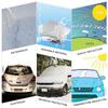 Universal 3 Layer Car Cover Waterproof All Weather UV Protection Windproof Outdoor Full Car Cover Fit Hatchback Sedan SUV MPV