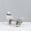 Curved Stainless Steel Tray, Metal Tray, Fruit Plate, Snacks, Cake Rack, Dessert Display Tray, Organizer, Kitchen Utensils