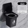 Wall-Mounted Bathroom Ashtray with Lid - Universal, Fly-Ash Prevention Design