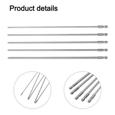 5pcs Screwdriver Set Long Screwdriver Bit Magnetic Screwdriver Bit