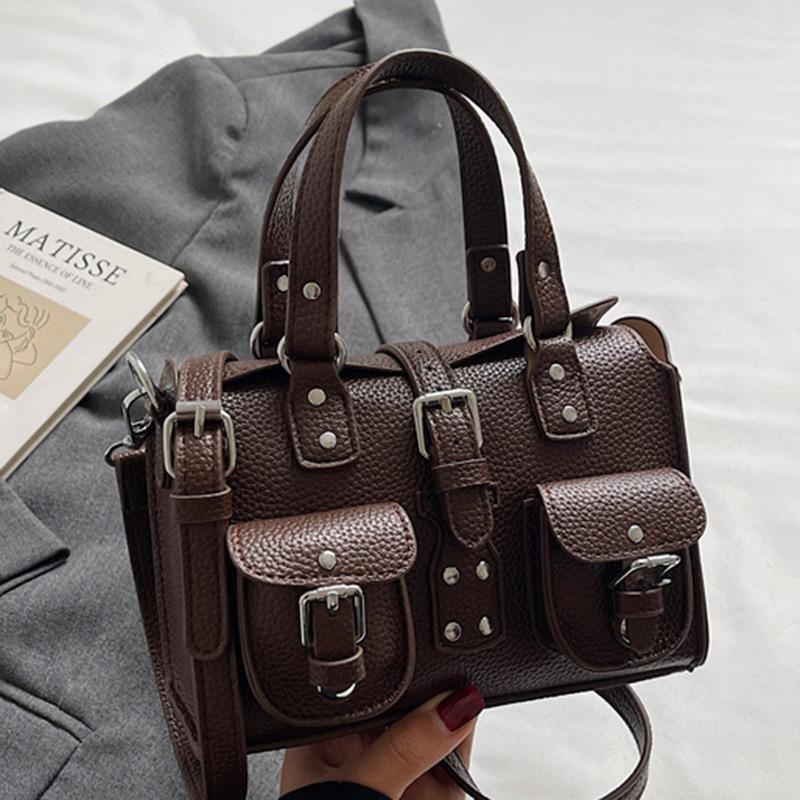 Soft face hand bag women's new high-value foreign shoulder bag fashion niche commuter messenger bag