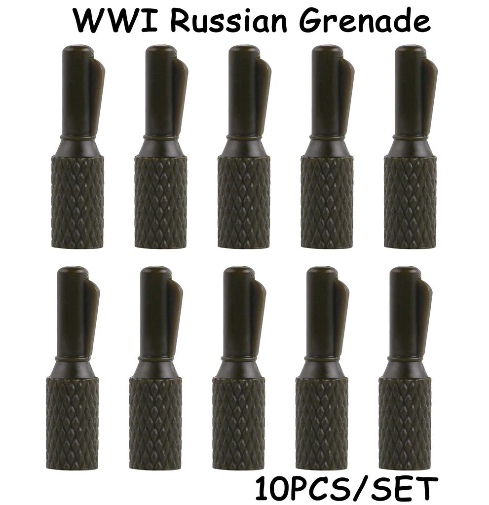 MOC WW2 Military Oil Barrel Weapons Box Building Block Set War Scene Accessories Bullet Motorcycle Sandbag Block Bricks Toys  Playsets