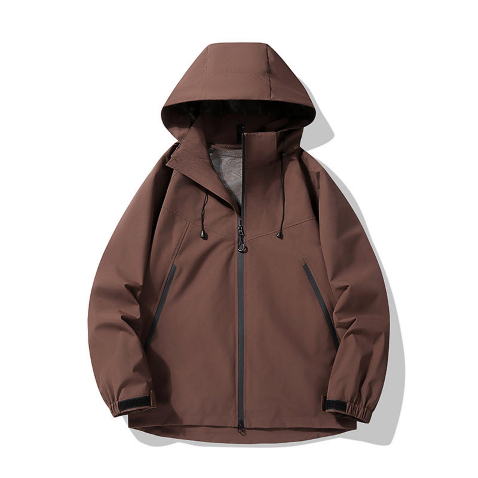 

Fashion Women s Jackets Spring And Jackets Men And Women Thin American Functional Outdoor Jackets Tops Coat S кофейный