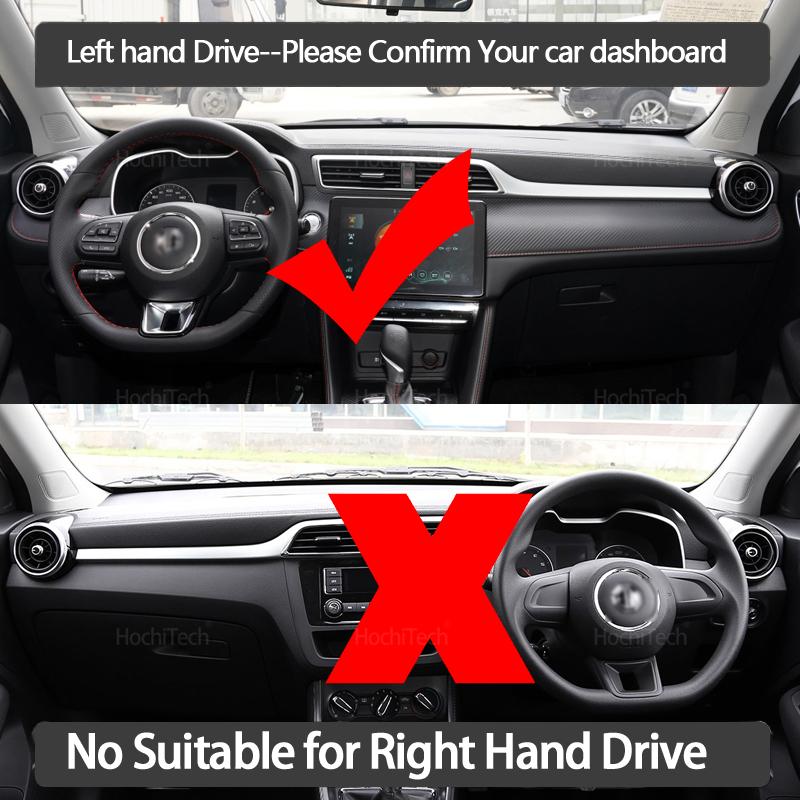 For MG ZS ZX ZST Astor 2017 2018 2019 2020 2021 2022 High Quality Dashboard Mat Dashmat Cover Pad Sunshade Carpet Accessories