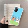 Cute BuBu DuDu Phone Case For Redmi Note 13 12 Pro Plus 14 15 Pro 5G 11 11T 11E 11S 10 Pro 10S 9 9S Cover Cell Clear TPU Capa Ca
