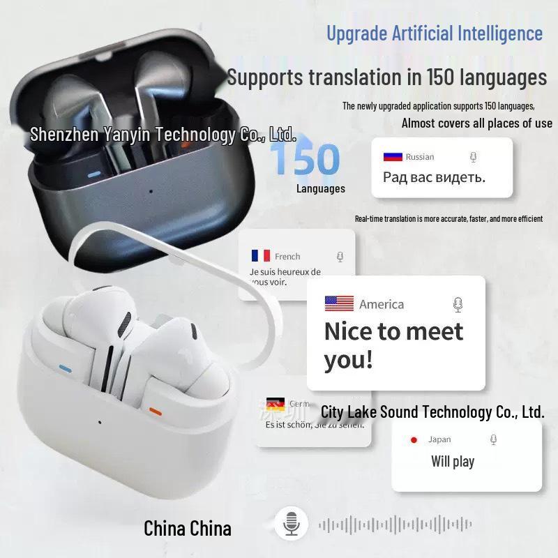 New V16 PRO TWS Bluetooth Earbuds, Dual Ear, True Wireless, Active Noise Cancelling
