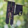 Elegant Ebony Flower Hairpin for Women – Ancient Style, High-End Feel, Simple Chinese Design, Perfect for Daily Use.