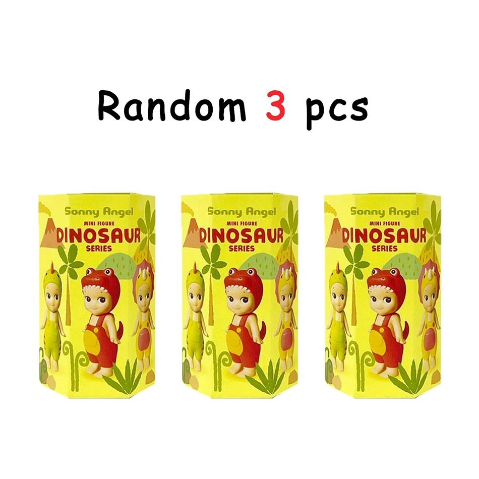 Blind Box Dinosaur Series Anime Figures Ornaments Seoul Strawberry Dolls Fans Children Christmas Gift Toys
