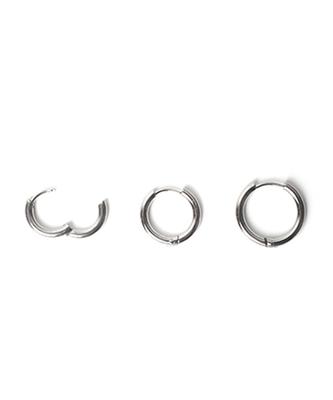 Scaletto [Surgical Steel] 970 O-Ring One-Touch Earrings