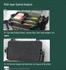 Fishing Tackle Box Set: Includes Large Capacity Storage Box, Rod Holder, Cup Holder, and Lure Storage.