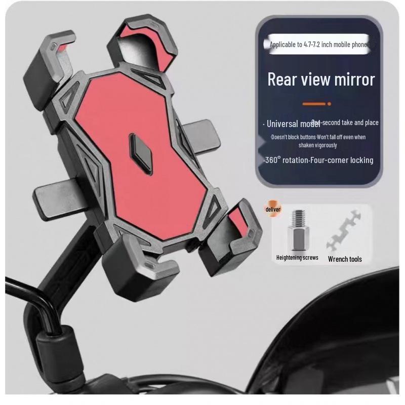 Navigator Electric Scooter & Motorcycle Phone Holder, Bicycle Mobile Mount