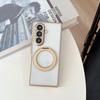 360 Rotating Magnetic Stand Hinge Tempered Glass Film Case for Samsung Galaxy Z Fold 8 7 6 5 4 for Magsafe Shockproof Slim Cover