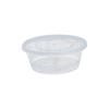 Einweg 300ml Transparente Runde Essensbehälter (450 Sätze)