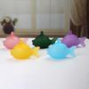 Delicate Fish Themed Glass Jar With Tight Seal Suitable For Storing Sweets Spices Or Office Supplies 16cm Size