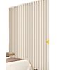 Room Divider No-Drill Folding Door Curtain for Bedroom and Living Room Privacy.