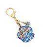 Metal Vintage Flower Pendant Exquisite Car Keyring Chinese Style Keychain  Backpack Decor