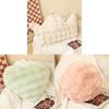 Modern Minimalist Geometric Heart Shape Throw Pillow With Plush Cover For Home Decor