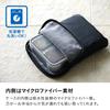 CB Japan Slim Bento Box 600ml Machine Fits Microfiber Perfect for or Any Occasion [Foodman Case] Black, Washable, Snugly, Interior, Portable, Smart,