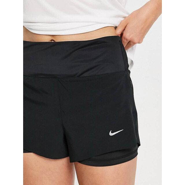 

Черные шорты Nike Running Dri-Fit 3in 2 in 1