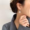 Earrings Metal Geometry Gold Hoop Earrings Female Earrings Korean Style Earrings Flower Earrings