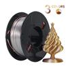 Silk Multi-color PLA 3D Printing Filament, 200g/250g, for All FDM Printers.