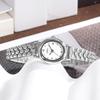 Small And Exquisite Oval Stainless Steel Strap Women'S Watch Niche High-Value Commuting Versatile Medieval Watch