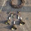 Witch Bells Protection Door Hangers Handmade Witchcraft Hanging Ornament for Living Rooms Bedrooms Kitchens