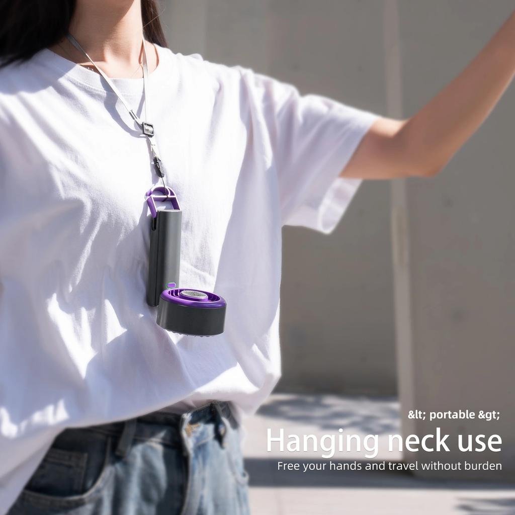 Newstyle Handheld Mini Turbo Fan 100 Wind Speeds Adjustable 4000mAh Batteries Cold Compress Mini Personal Fan USB Charging Fan