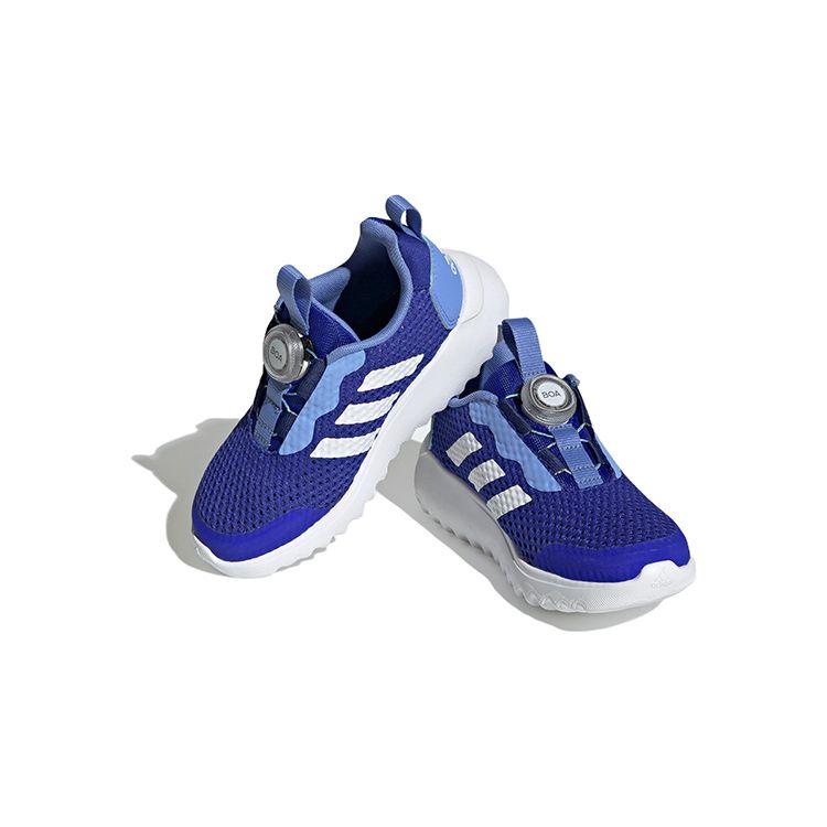 Adidas Activeflex Boa 3.0 Lightweight Comfortable Slip-Resistant Durable Low-Top Running Shoes Kids Sneakers Blue White HP5806