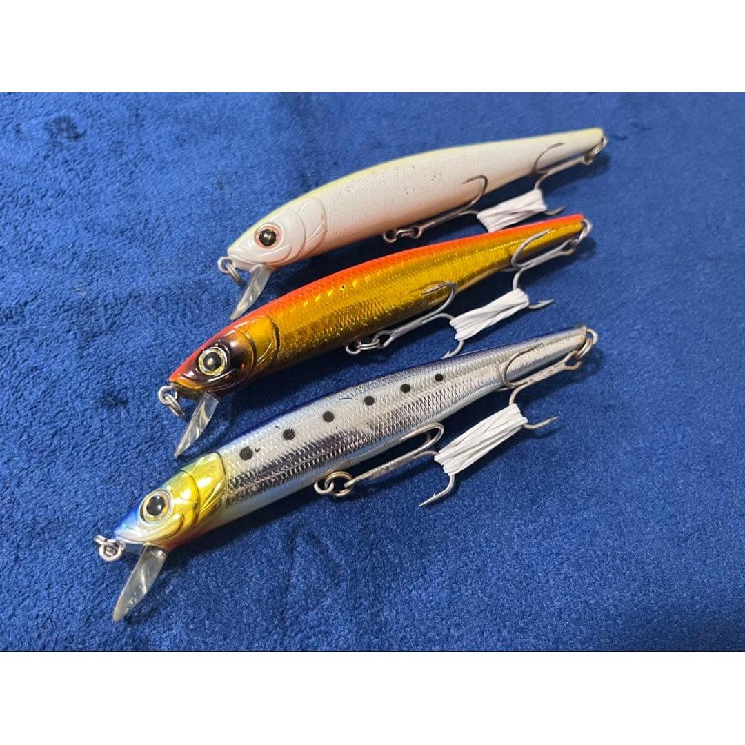 Used [Seabass] Daiwa SEABASS HUNTER F Minnow 3 piece set